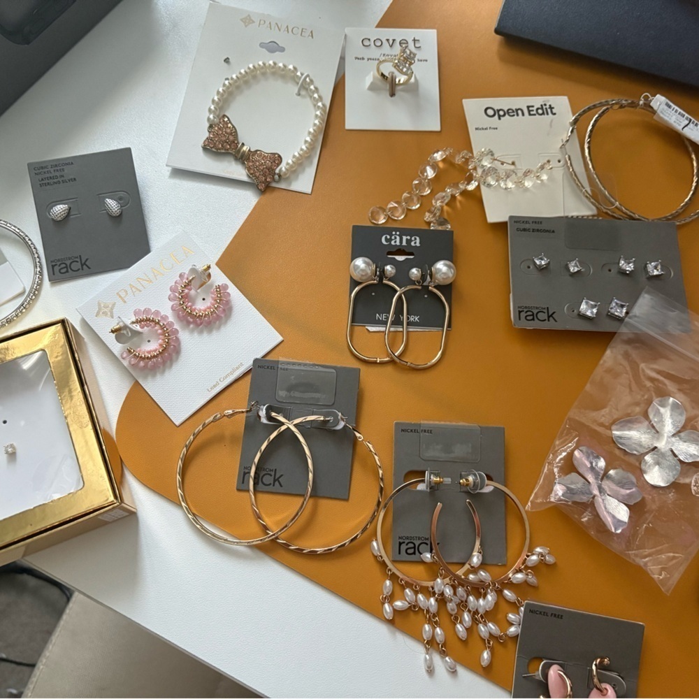 3/$10 Earrings Bundle Brand New Nordstrom, Pancea, Open Edit